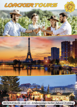 @Loacker Tours Loackertours Reisekatalog 2027 - Screenshot vom PDF